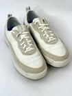 Sorel Shoes Womens Ona Size 9 White/Taupe Low Top Casual Sneakers  NL4855-125