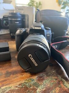 Canon 77D with 2 Lenses & Accessories
