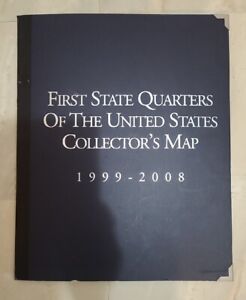 First State Quarters of the United States Collector's Map with Certificate