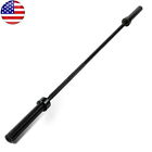 Olympic Barbell Weight Bar 7ft 800 Lb Capacity Can Accommodate Any 2 In Bumper
