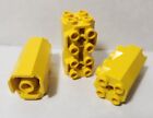 LOT 3 Yellow 2x2x4 Straight Octagonal Bricks (8 Bottom & 4 End Studs part 6042)