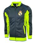 Men's Real Madrid Jacket, Licensed Real Madrid Full Zip Track Jacket