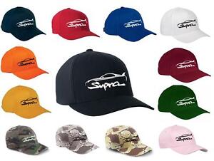 Toyota Supra Sports Car Classic Color Outline Design Hat Cap NEW