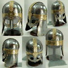 Viking helmet Gjermundbu Halloween Arms Anglo-SAXON LARP medieval SCA
