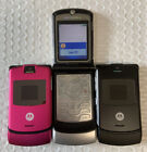 Motorola RAZR V3 Flip Bluetooth MP4 video Unlocked GSM Mobile Phone (8 Colors)