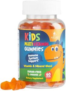 Kids Multivitamin Gummies Natural Sugar Free Gummy Multi Vitamin for Kids