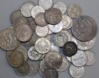 Bulk Silver Foreign Coin Lot 8.3 Troy Oz Lot .300 Silver Assorted Coins As Seen