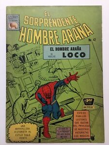 The Amazing Spiderman #24 Marvel spanish variant El Hombre Araña #42 rare 1965