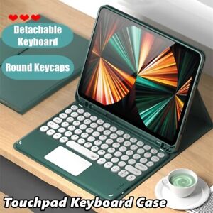 Touchpad Keyboard Case Mouse For iPad 6th 7th 8th 9th 10th Gen Air 3 4 5 Pro 11
