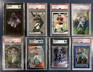 Football Mystery Hot Packs! 10 Card Packs- 1 Auto, Patch, Slab, or Numbered!
