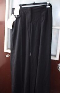 New Isaac Mizrahi Pants Womens size 10 Black Slacks Spandex For Target  --SS ^