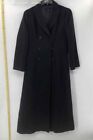 The Limited Womens Black Double-Breasted Long Sleeve Pea Coat Size Medium