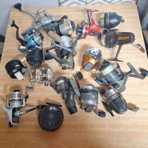 pre-owned Estate fishing reel lot used Please Read Discription