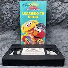 Sesame Street - Kids Guide to Life: Learning to Share VHS 1996 Katie Couric Film