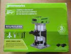 Greenworks 24V Cordless 1/4 inch Wood Router Edge Trimmer Groove Milling Tool