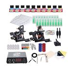 2 Machine Professional Tattoo Machine Guns for Pros and Beginners W/Ink~ Easy