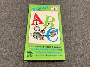 Dr. Seuss's ABC Plus 2 More Dr. Seuss Classics (VHS, 1989)