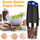 Electric Gravity Salt and Pepper Grinder Battery Operated Mill Shaker Adjustable