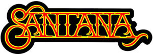 Santana Logo Sticker Decal Rock n Roll, Latin Rock, Jazz, Fusion, Funk