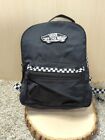 Vans Off The Wall Mini Backpack Black White Checkered 11x9x4in
