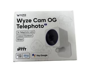 Wyze Cam OG Telephoto Indoor/Outdoor 1080p Wi-Fi Smart Home Security Camera