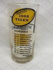 University of Missouri Football RARE 1968 Glass Tumbler Mizzou Tigers MFA Oil