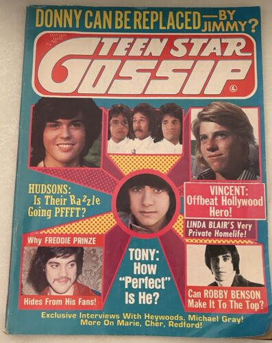 Teen Star Gossip Magazine May 1975 Freddie Prinze Robert Redford Linda Blair