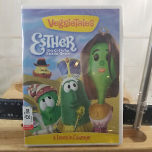 VeggieTales DVD ESTHER The Girl Who Became Queen Veggie Tales SEALED NEW