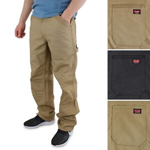Wrangler Workwear Men's Work Pants 5-Pocket Rip-Stop, Reinforced Knee & Pockets