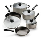 New Listing9 Piece Cookware Set Nonstick Pots Pans Home Kitchen Cooking Non Stick,Champagne