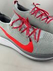 Nike Zoom Fly Flyknit Bright Crimson Platinum Men's Size 12 Shoes AR4561-044