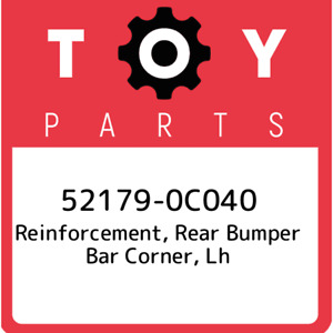 52179-0C040 Toyota Reinforcement, rear bumper bar corner, lh 521790C040, New Gen