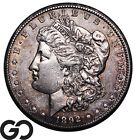 1892-CC Morgan Silver Dollar Silver Coin, Tougher Choice AU Better Date