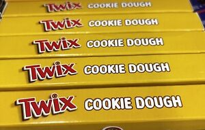 Set of 2- Twix Cookie Dough Bite Size Candy Theater Box's 3.1 oz each Ships Fast