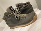 The North Face Back-to-Berkeley Leather Hiking Boots Mens Size 12 Brown Olive