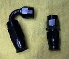 Earl's Ultra Pro -8an Hose End Fittings Straight & 120 degree Pre-owned