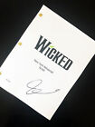 Idina Menzel Wicked Broadway Musical Signed Rehearsal Script - 124 pages