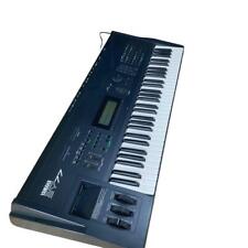 Yamaha SY77 Synthesizer Keyboard 61-Keys Black keyboard Music tested