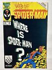Web Of Spider-Man 18 NM 1st Cameo of Eddie Brock Venom - Like 298 299 300
