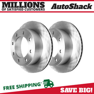 Front Brake Rotors Pair 2 for Ford Excursion F-350 Super Duty F-250 Super Duty