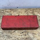 Vintage Snap On Tools Red Metal Heavy Duty Tool Storage Box KRA-104 (Box Only)