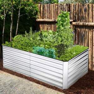 New ListingGalvanized Raised Garden Bed Outdoor Large Thickened Planter Box for Garden Yard