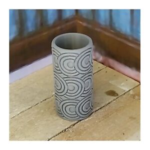 Geometric Repeating Circle Roller, Pottery  Roller, Clay Tools ***QTY 1***