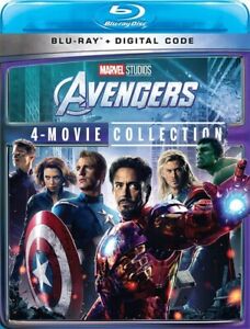 Avengers: 4-Movie Collection (Marvel) [New Blu-ray] Boxed Set, Digital Copy, D