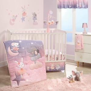 Tiny Dancer 3-Piece Ballet Baby Crib Bedding Set - Elephant