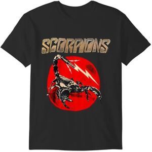 Scorpions T-Shirt Music Band Unisex Short Sleeve T-Shirt All Sizes S-2345Xl