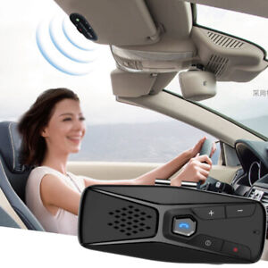 Sun Visor Wireless Bluetooth 5.0 Hands Free Car Kit Speakerphone Speaker Phone