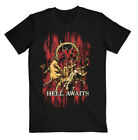 New Slayer Hell Awaits Album Thrash Metal Official Band T-Shirt badhabitmerch