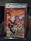WEB OF SPIDERMAN 36 CGC 7.0 WHITE Pages  phreak-out in times Square