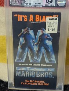 Super Mario Bros. (VHS, 1993) Factory Sealed VGA 85 Near Mint Graded
